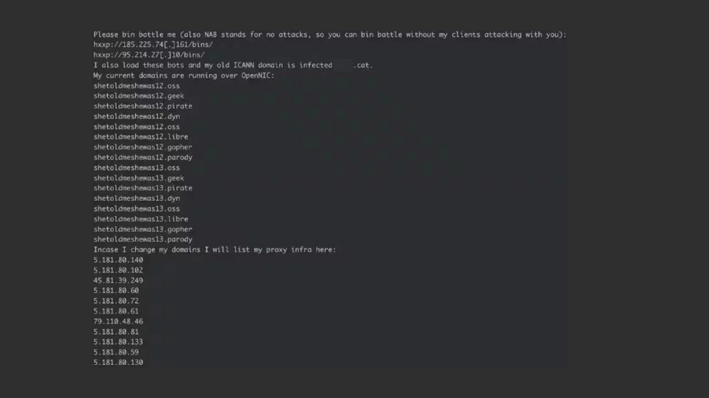 malware botnet