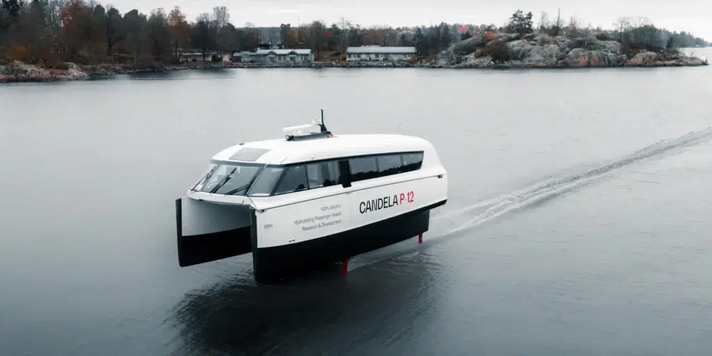Candela P-12: The first electric flying ferry is ready for production 2 electric boat