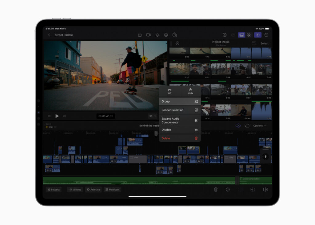Νέες Δυνατότητες στο Final Cut Pro για Mac και iPad 5 Νέες Δυνατότητες στο Final Cut Pro για Mac και iPad