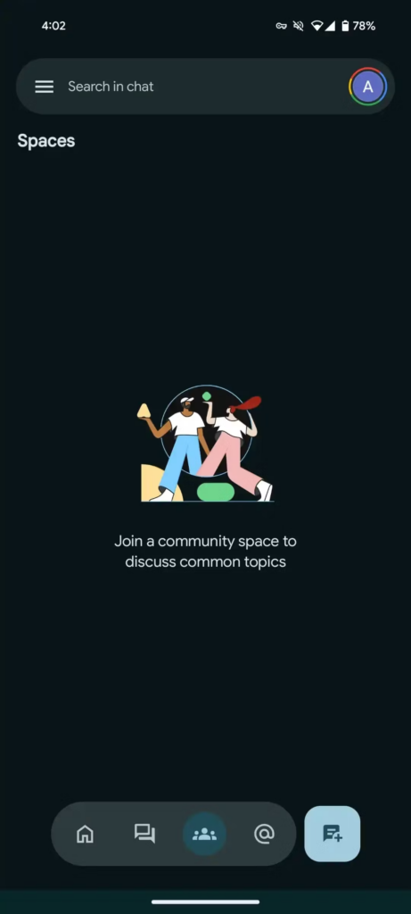 Google Chat for Android: Redesign in the app 5 Google Chat for Android: Redesign in the app