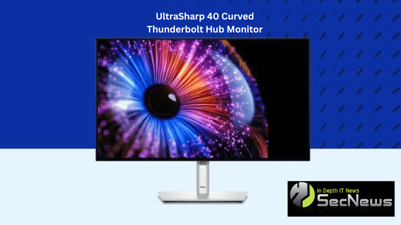 "At CES 2024, Dell announces the extraordinary UltraSharp 40 Curved Thunderbolt Hub Monitor, redefining display technology and eye comfort."