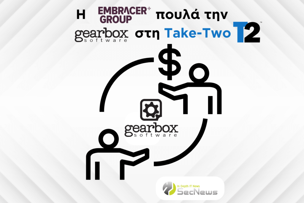 Η Embracer Group πουλά την Gearbox στη Take-Two 1 Embracer Gearbox Take-Two