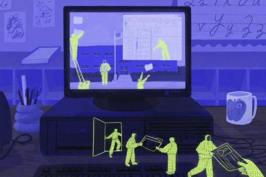 Schools are an easy target for cyberattacks! 1 cyberattack