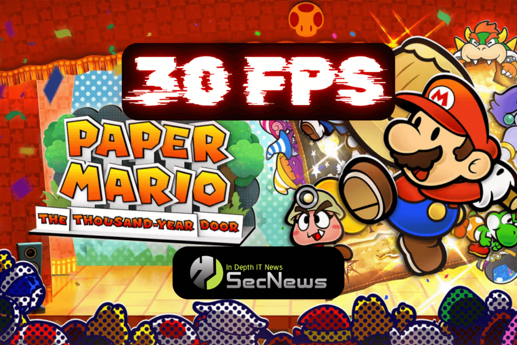 Paper Mario: The Thousand-Year Door for Switch at 30fps 1 Paper Mario