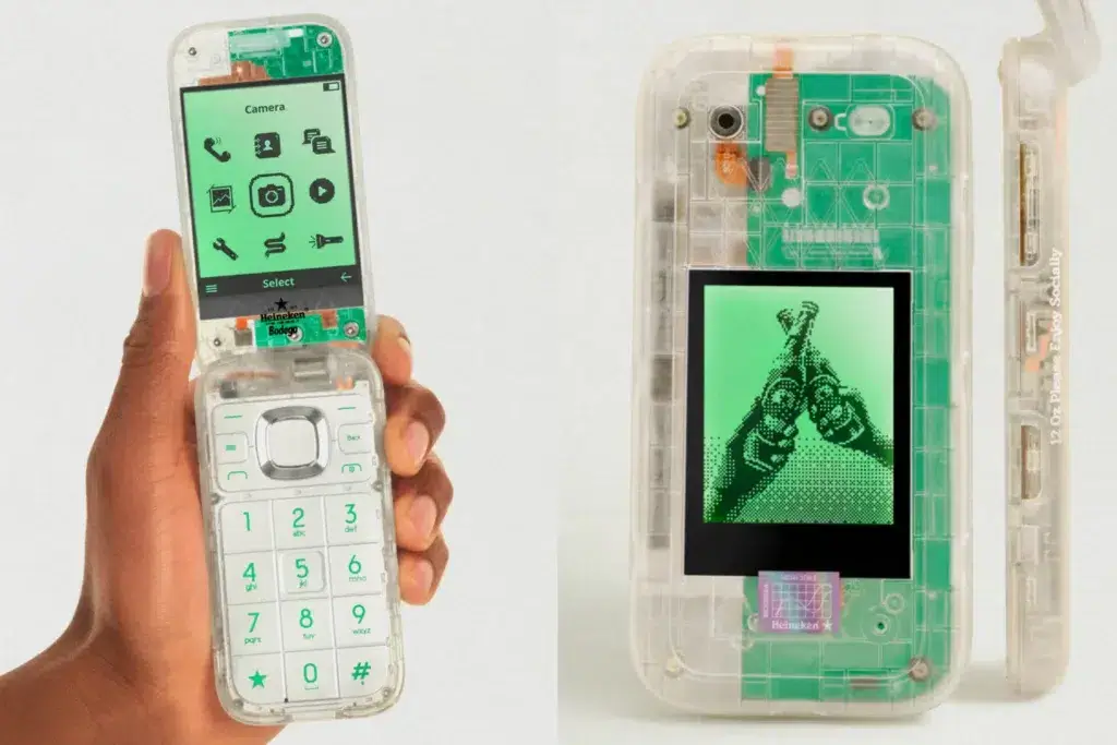 The Boring Phone is a mobile phone from Heineken 2 Boring Phone Heineken HMD