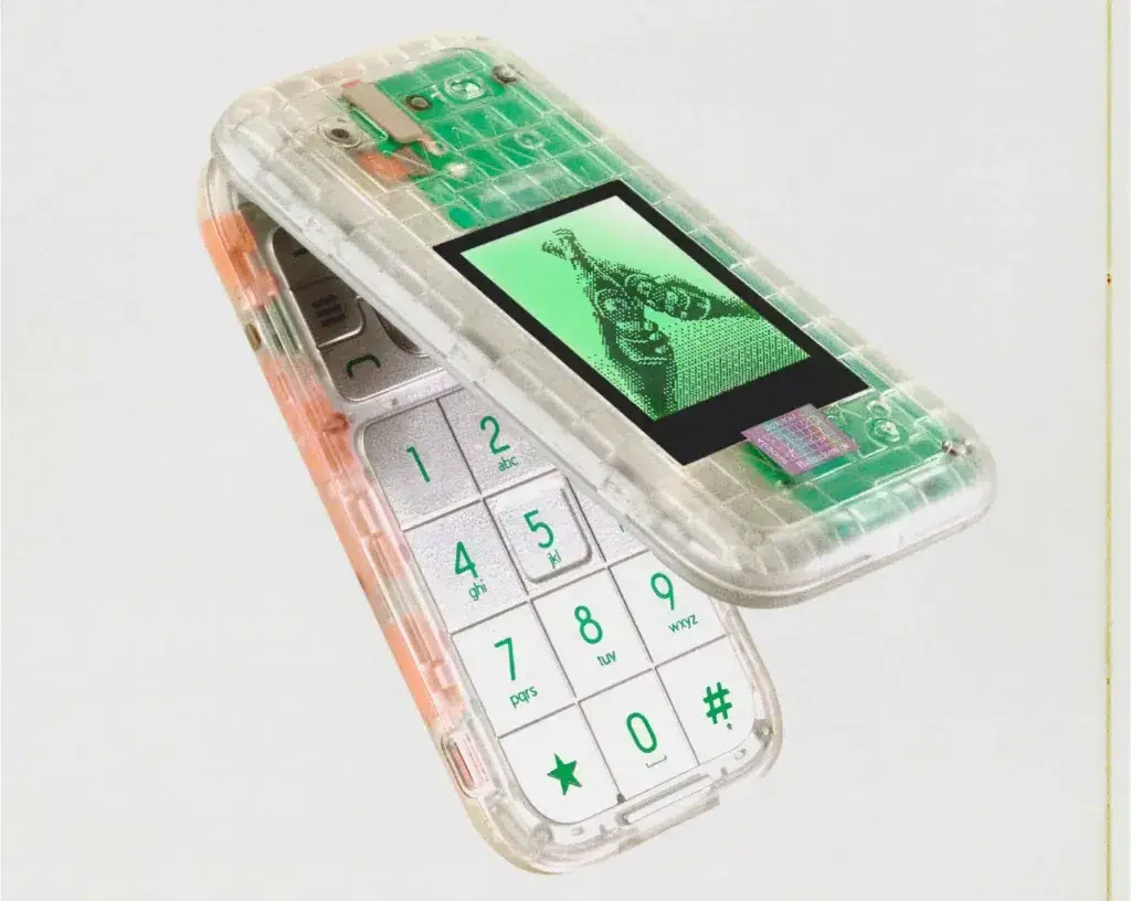 The Boring Phone is a mobile phone from Heineken 3 Boring Phone Heineken HMD