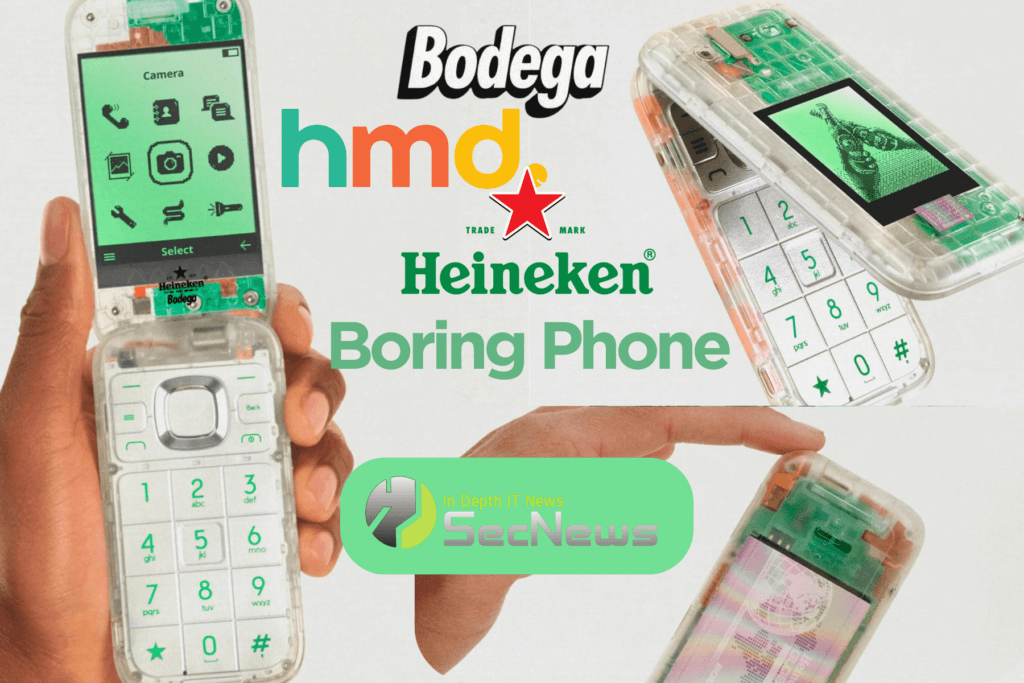The Boring Phone is a mobile phone from Heineken 1 Boring Phone Heineken HMD