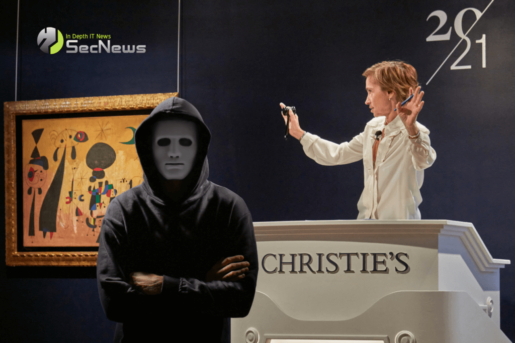 The RansomHub team behind the cyberattack on the Christie's auction house 1 Christie's RansomHub