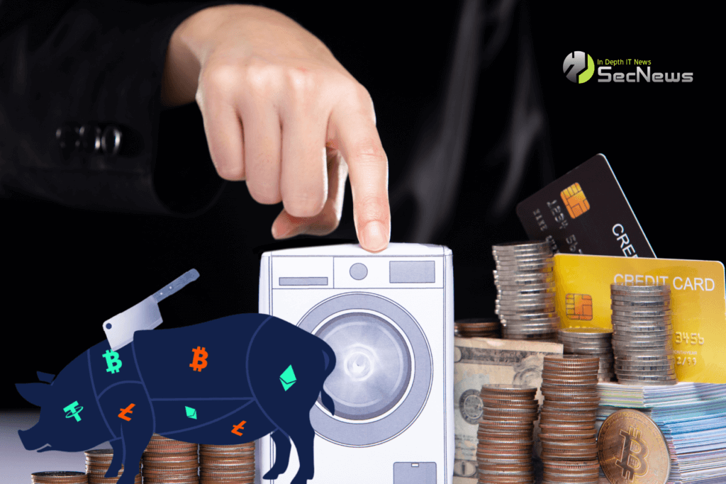 pig butchering scams money laundering