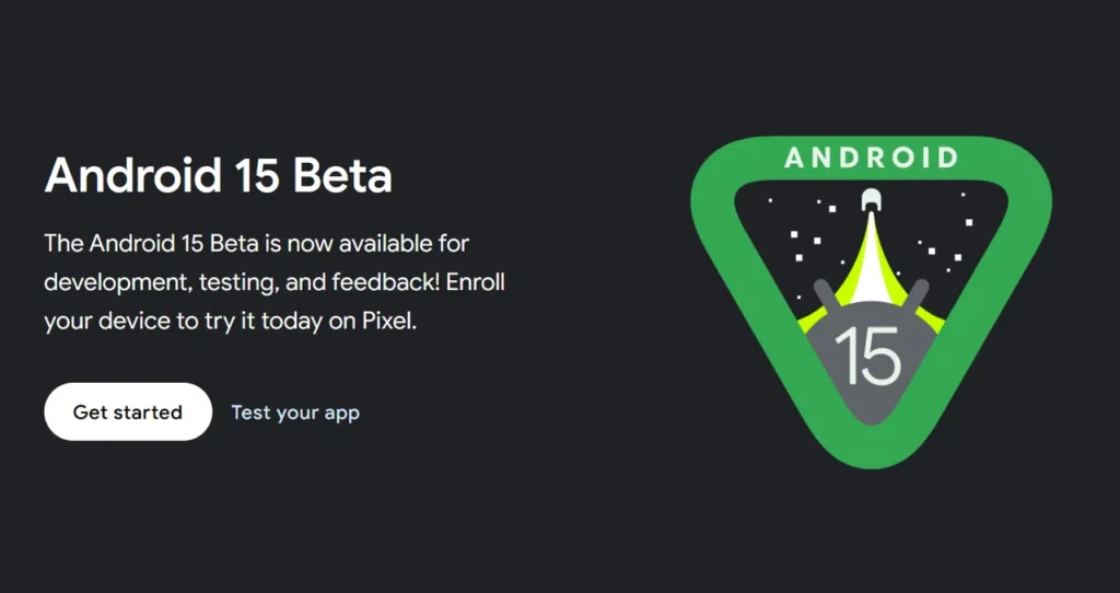 Android 15 beta
