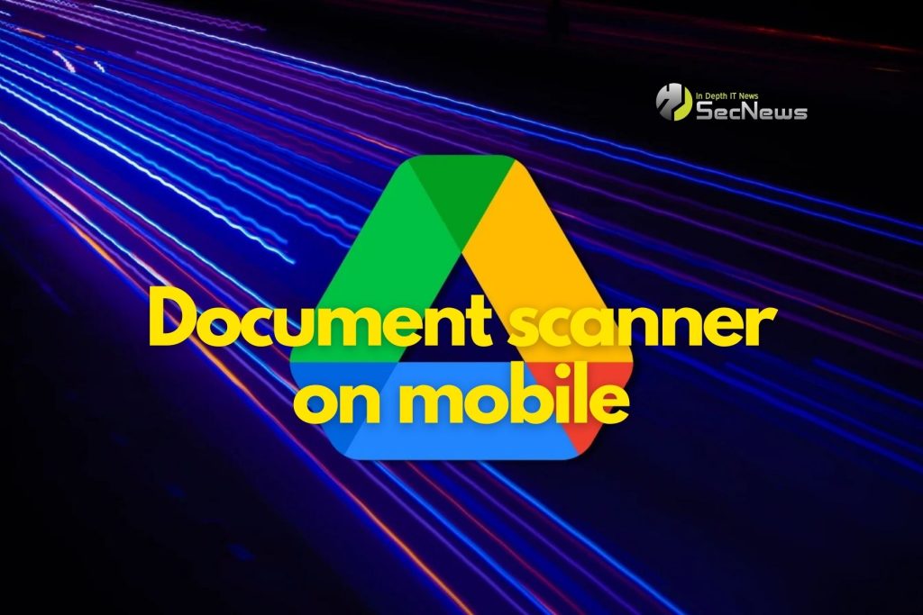 Google Drive scanner