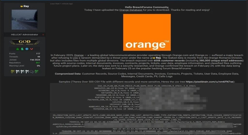 Orange Group confirmed that it suffered a data breach 2 Orange Group confirms it suffered a data breach