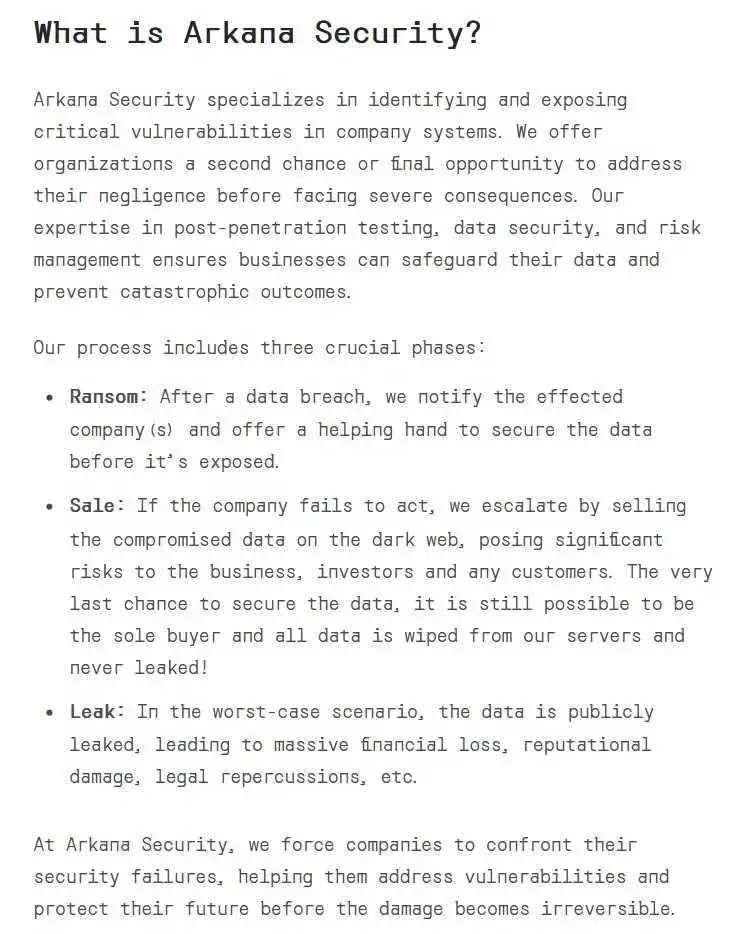 Arkana ransomware group says it breached WideOpenWest 2 Arkana ransomware group says it breached WideOpenWest