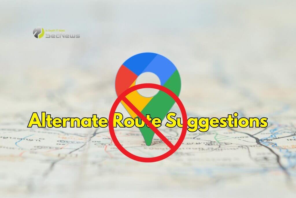 Το Google Maps δεν εμφανίζει πλέον προτάσεις εναλλακτικής διαδρομής 1 Google Maps εναλλακτική διαδρομή