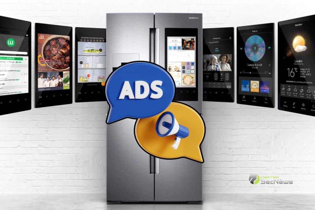 Samsung Family Hub refrigerator ads 