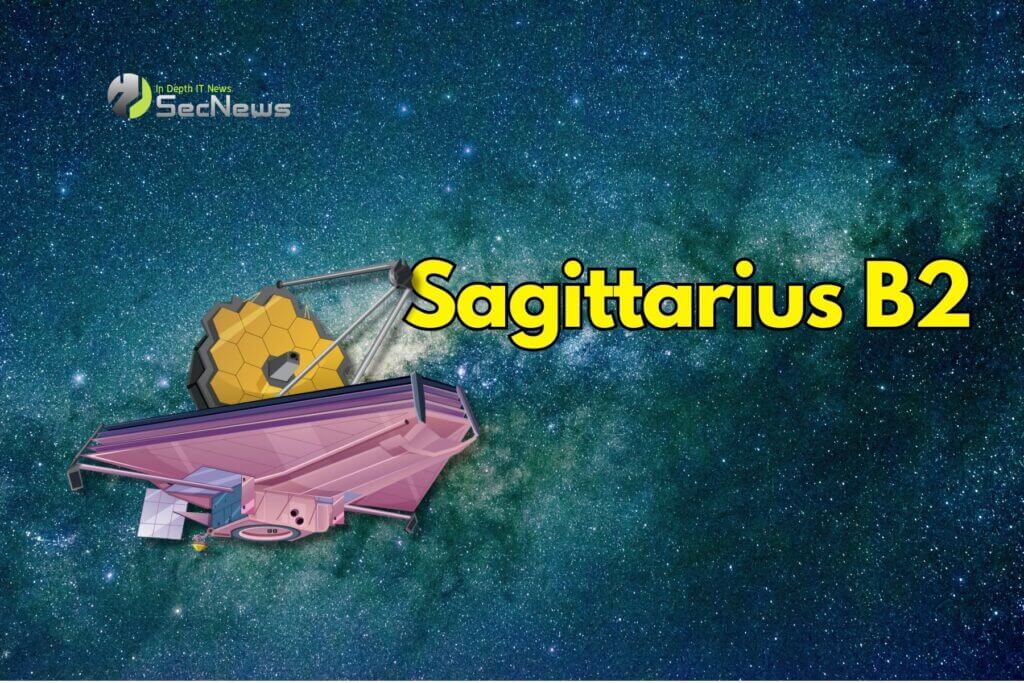 Το James Webb αποκαλύπτει την κοσμική σκόνη του Sagittarius B2 1 Sagittarius B2