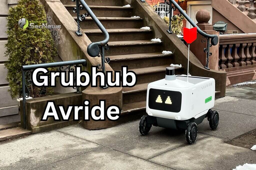Grubhub Avride food delivery 