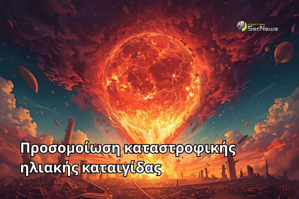 Europe: Catastrophic Solar Storm Simulation - Hazards 1 solar storm