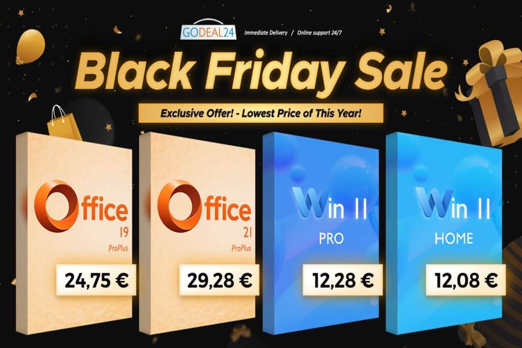 Godeal24 Black Friday: Office 2021 Pro στα 29.28€! 1 Godeal24 Black Friday