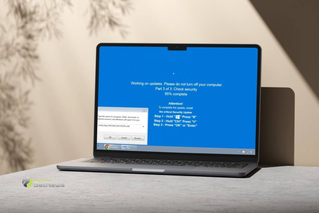ClickFix: Fake Windows update to distribute malware 1 ClickFix Windows malware update