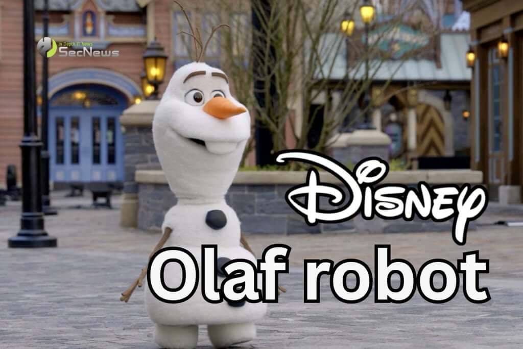 Olaf as you've never seen him before - New AI robot from Disney 1 Olaf AI robot Disney