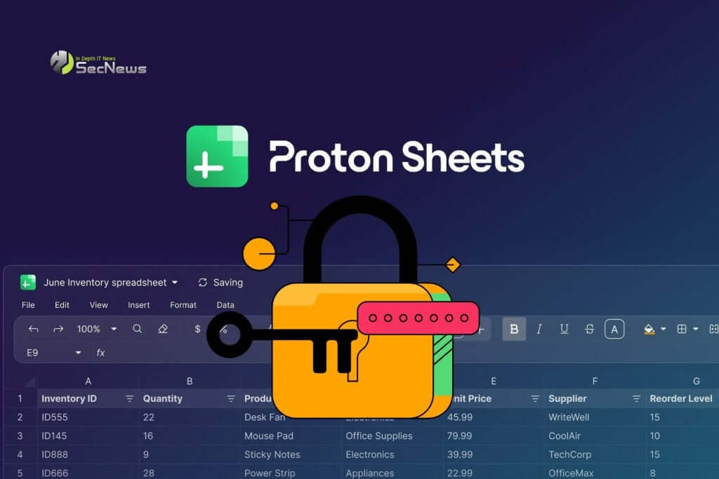 Proton Sheets: Νέα κρυπτογραφημένη εφαρμογή υπολογιστικών φύλλων 1 Proton Sheets