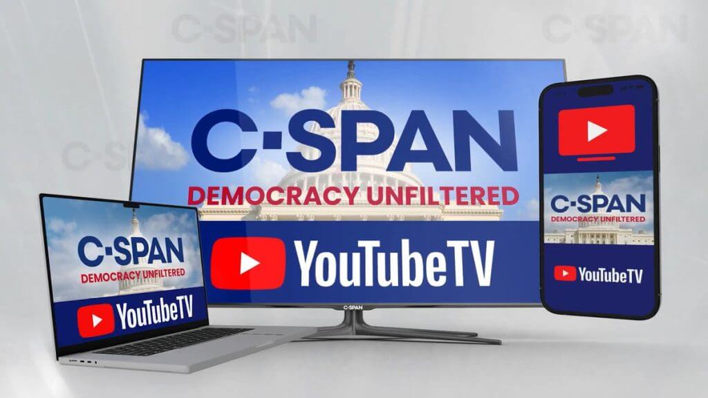 Το YouTube TV πρόσθεσε τα κανάλια της C-SPAN μετά από συμφωνία με τη Google