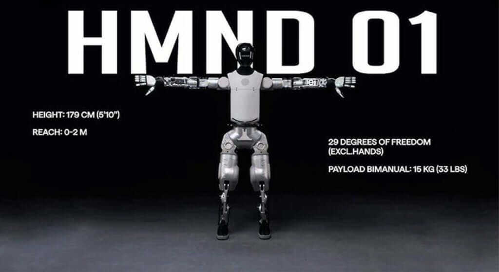 HMND 01 Alpha Bipedal: The robot that learned to walk in 48 hours 2 HMND 01 Alpha Bipedal: The robot that learned to walk in 48 hours