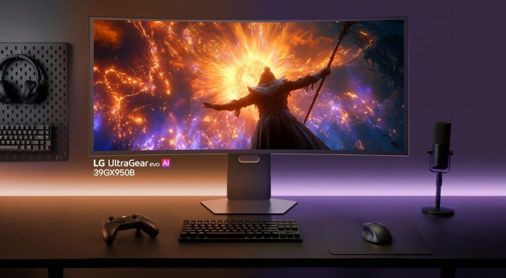 LG: New UltraGear evo gaming monitors with AI upgrade