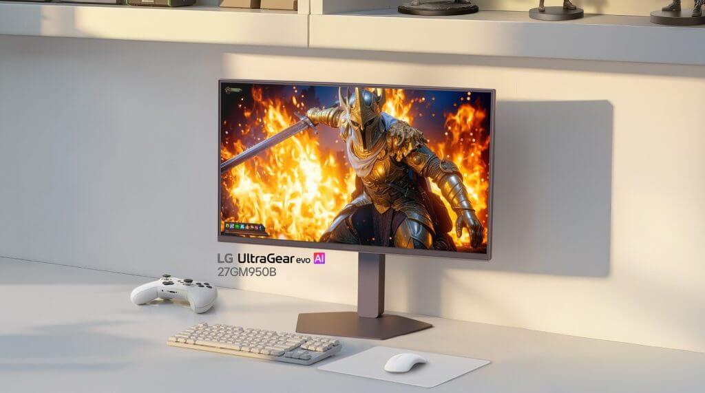 LG: New UltraGear evo gaming monitors with AI upgrade