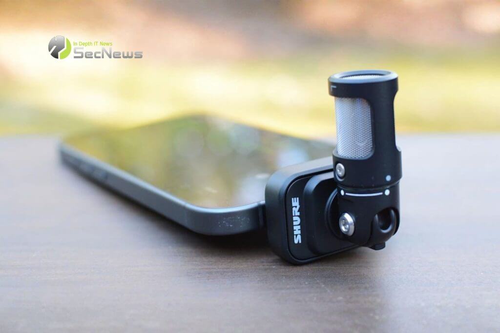 The Shure MV88 connects directly to your iPhone 1 Shure MV88