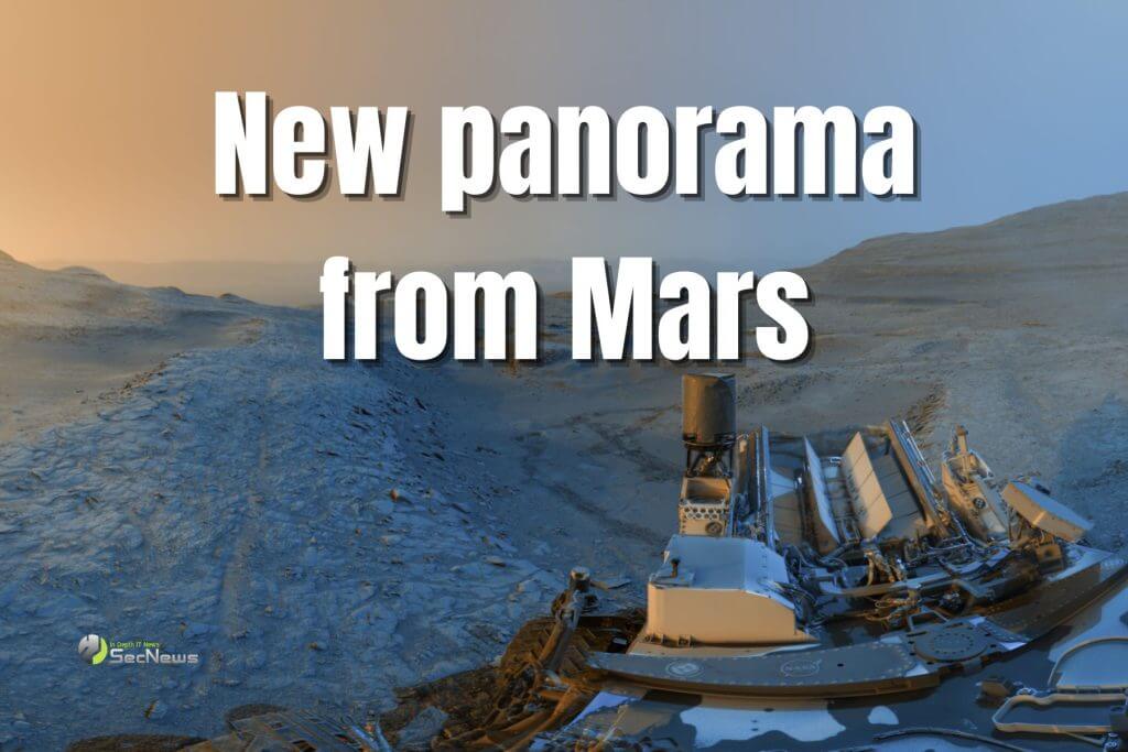 Curiosity: Impressive panoramic image of Mount Sharp on Mars 1 Curiosity Mount Sharp on Mars