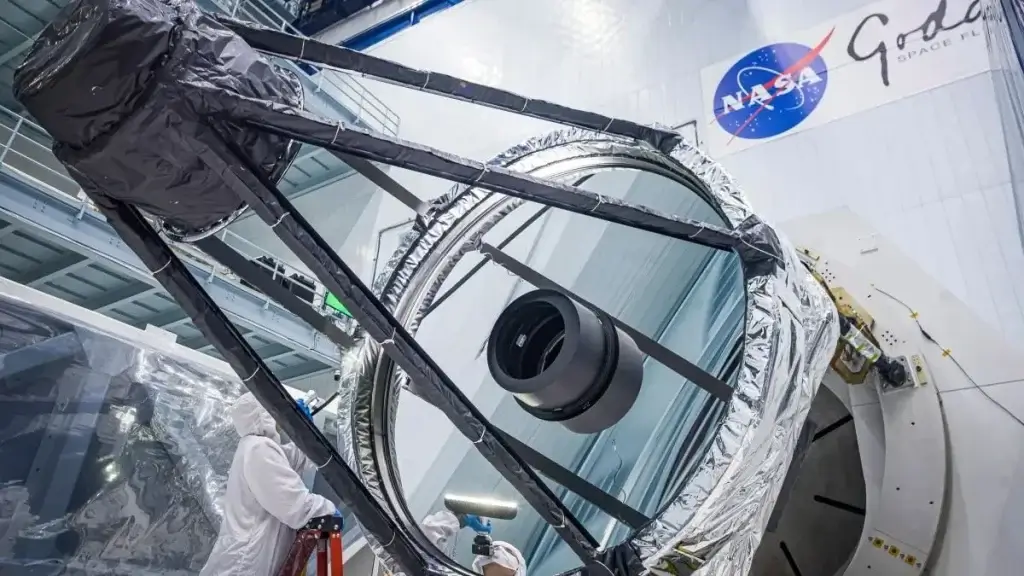 NASA has completed its powerful new Roman 2 telescope NASA has completed its powerful new Roman telescope