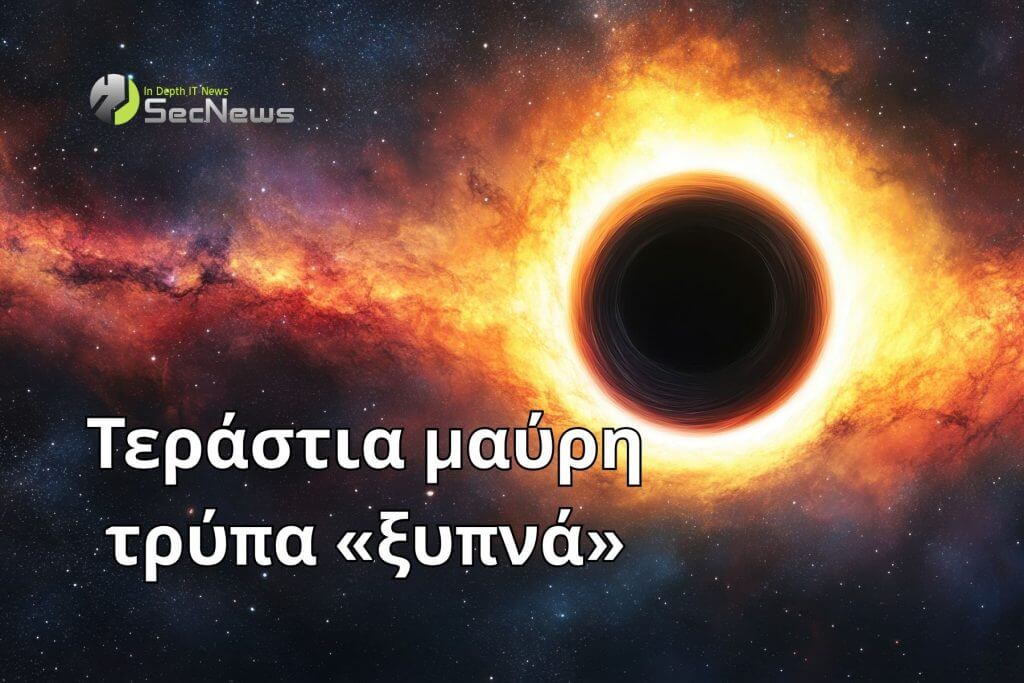 Τεράστια μαύρη τρύπα «ξυπνά» μετά από 100 εκατ. χρόνια 1 μαύρη τρύπα