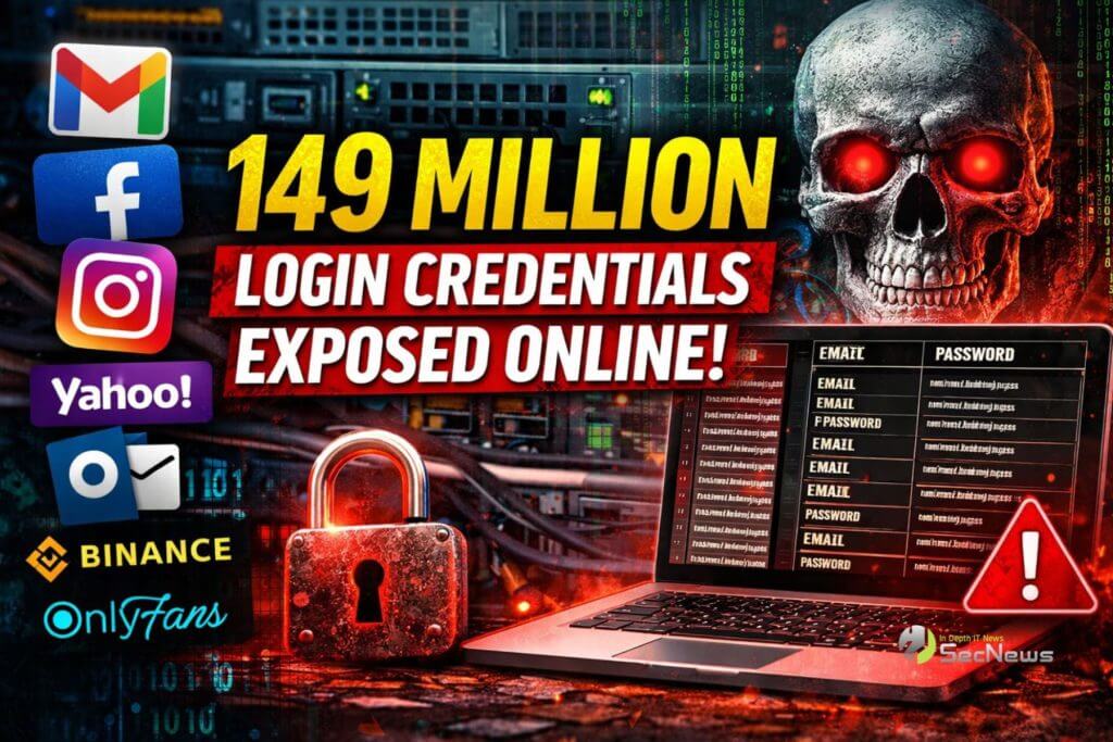 Credentials Gmail, Facebook, Instagram, TikTok διέρρευσαν στο διαδίκτυο 1 Credentials Gmail, Facebook, Instagram, TikTok διέρρευσαν στο διαδίκτυο