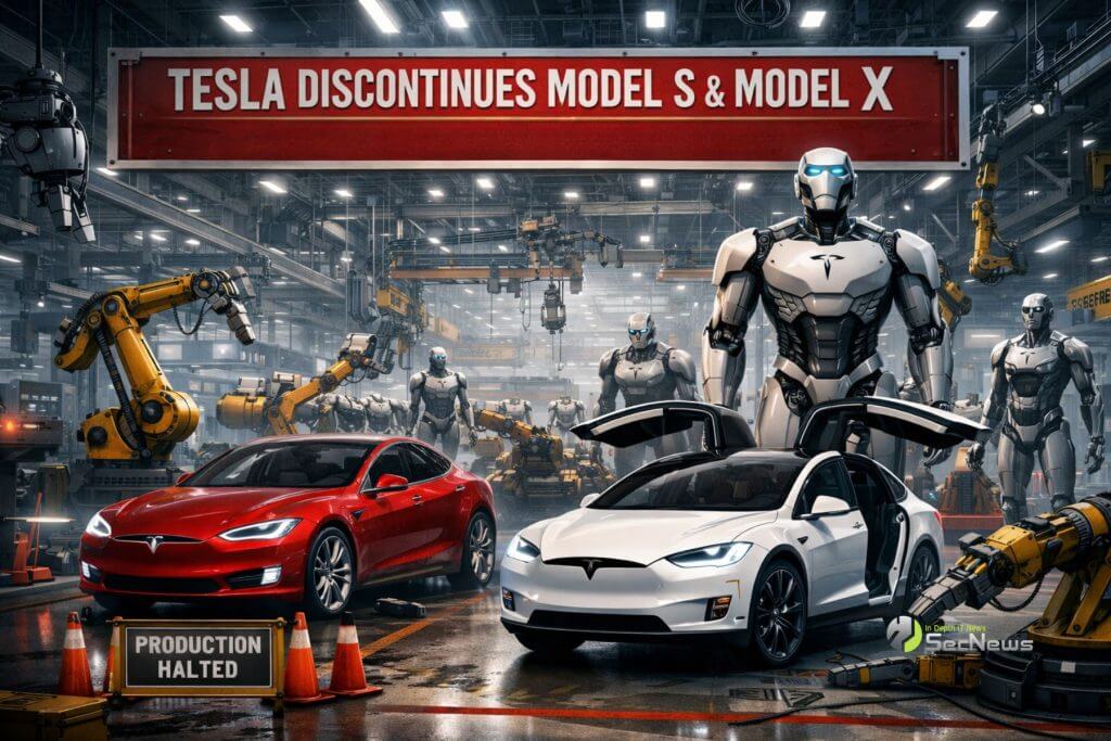 Η Tesla διακόπτει την παραγωγή των Model S και Model X 1 Tesla Model S Model X