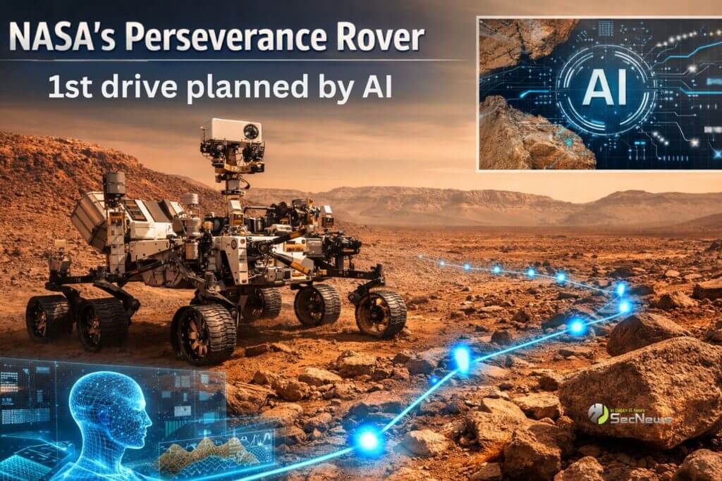 Perseverance - Άρης: Ακολούθησε διαδρομή σχεδιασμένη από AI 1 Perseverance - Άρης: Ακολούθησε διαδρομή σχεδιασμένη από AI