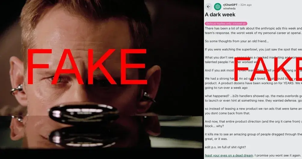 OpenAI's alleged Super Bowl ad 'leak' was a hoax