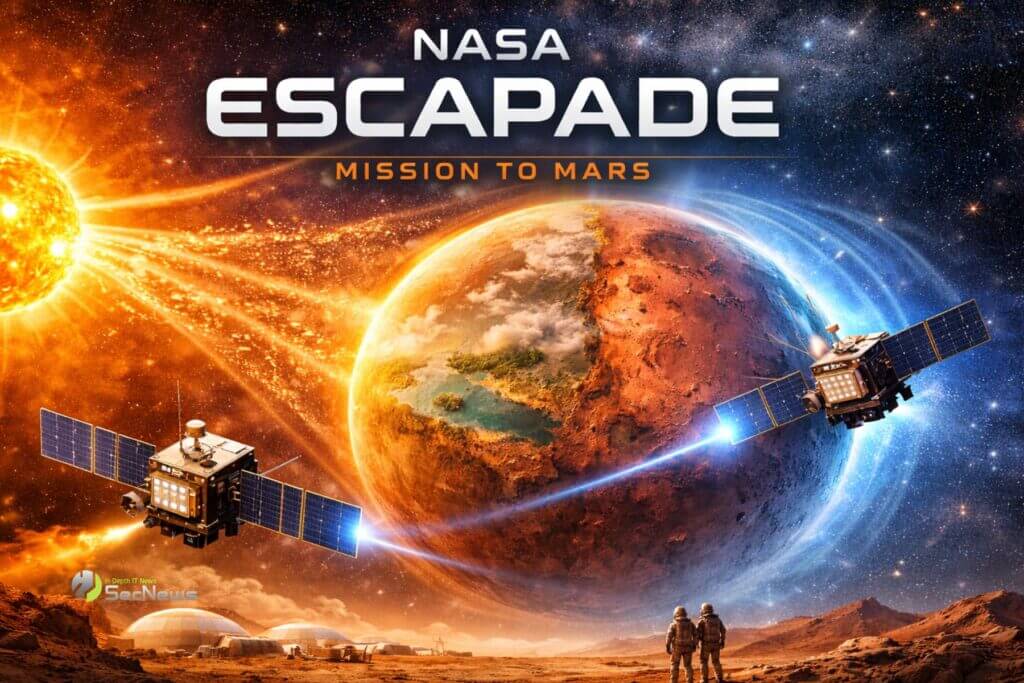 NASA's ESCAPADE opens new chapter in the study of Mars 1 NASA's Mars ESCAPADE