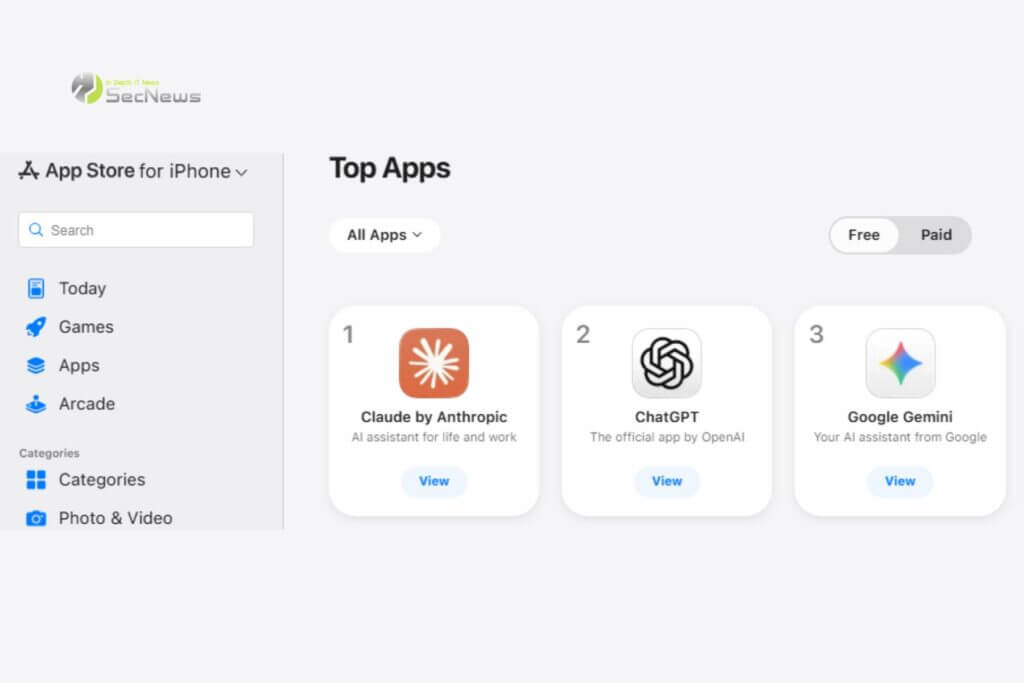 Anthropic Claude App Store 