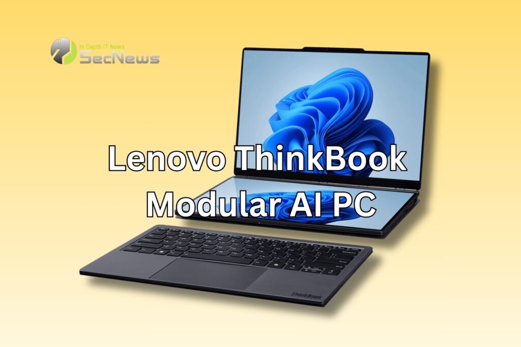 Lenovo ThinkBook Modular AI PC: Laptop with removable ports and second screen 1 ThinkBook Modular AI PC