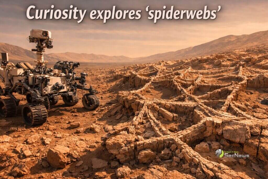 Το Curiosity εξερευνά τους “ιστούς αράχνης” στον Άρη 1 Curiosity Άρη