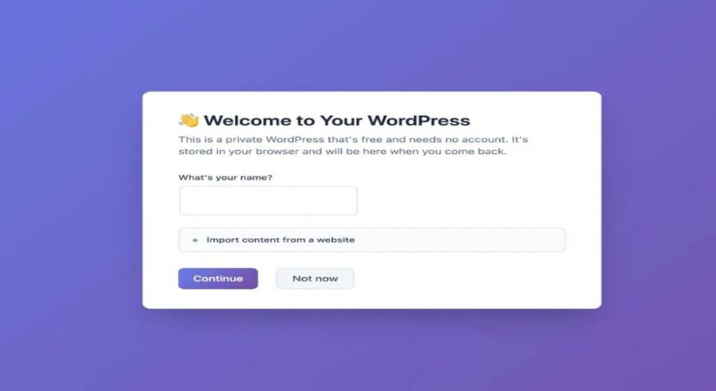 Το WοrdΡress προσφέρει έναν in-browser website creator 2 Το WοrdΡress προσφέρει έναν in-browser website creator