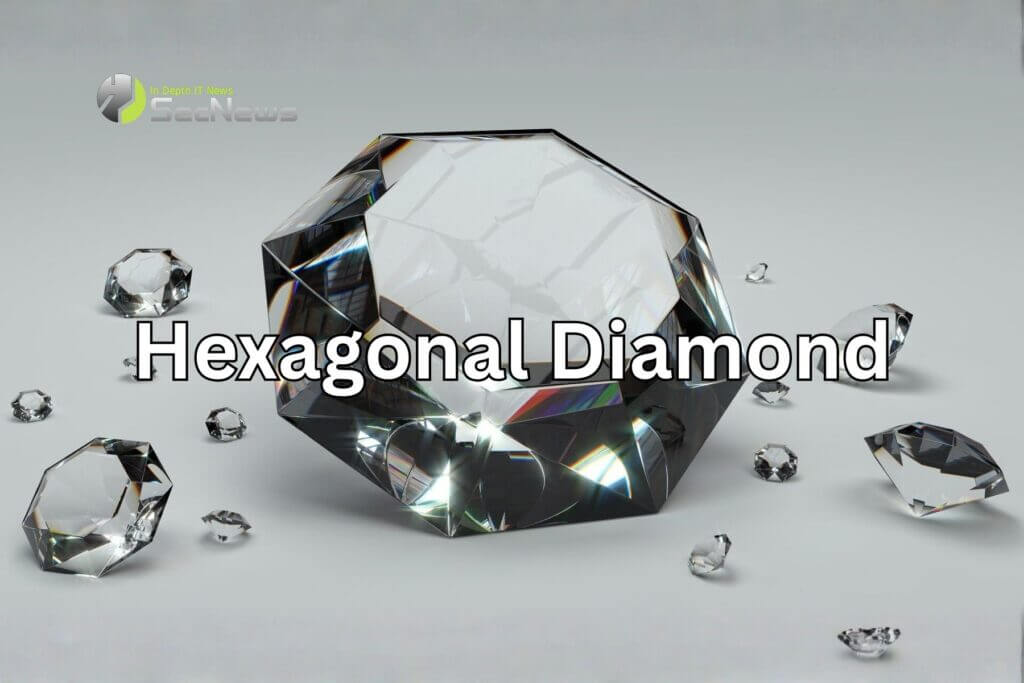 Scientists created a rare “hexagonal diamond”, harder than the natural 1 hexagonal diamond