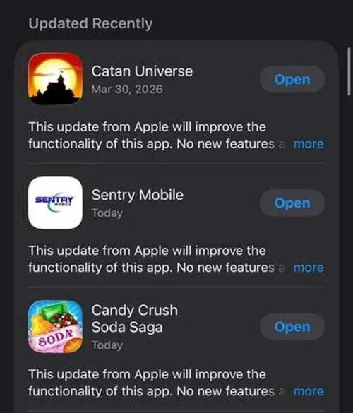 App Store: Μυστηριώδεις ενημερώσεις apps από την Apple 2 App Store: Μυστηριώδεις ενημερώσεις apps από την Apple