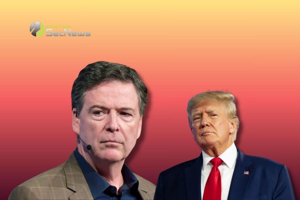 James Comey charged with making threats against Donald Trump 1 James ComeyTrump