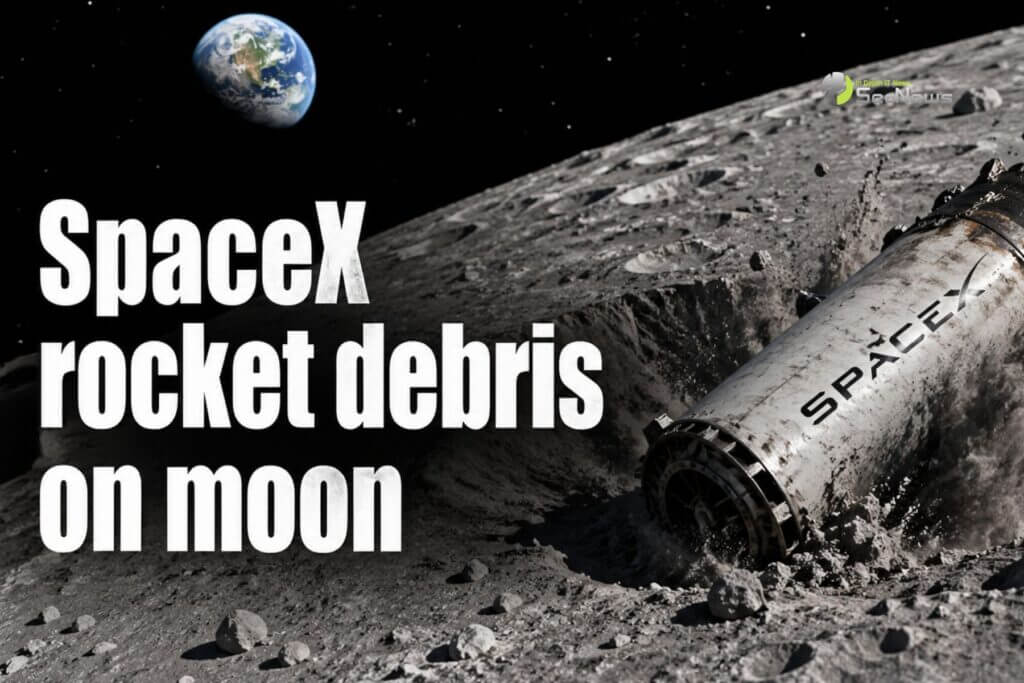 SpaceX: Rocket section will "hit" the Moon 1 SpaceX