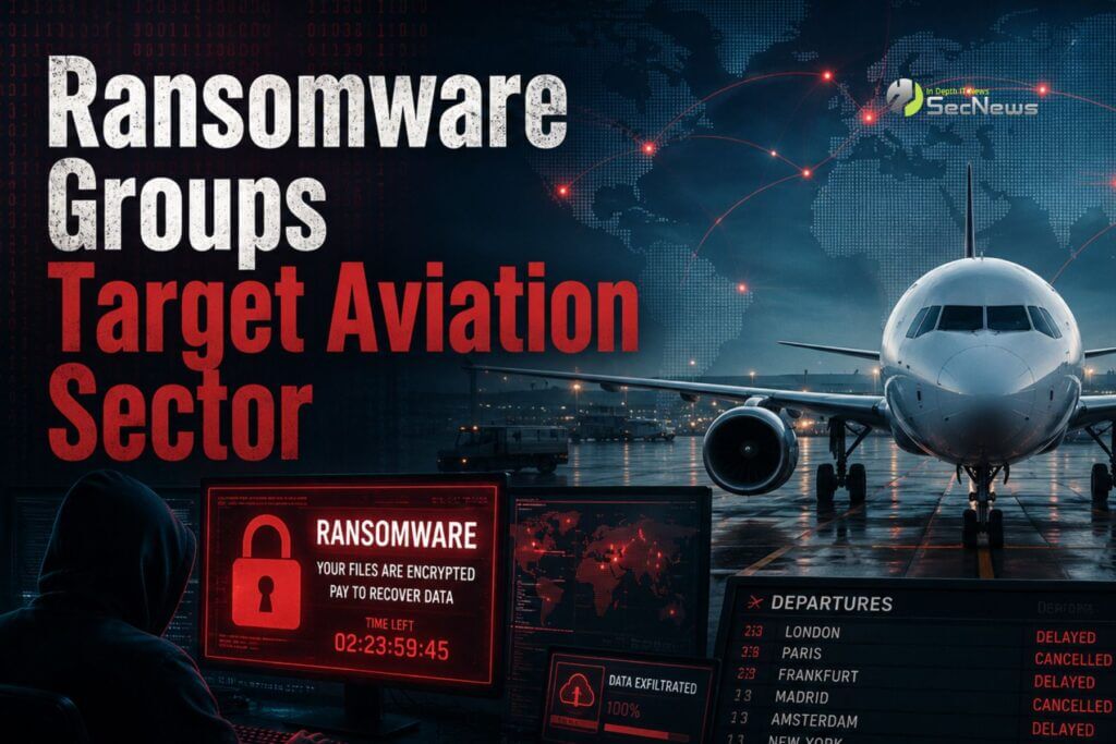 Aviation targeted by ransomware gangs 1 aviation ransomware