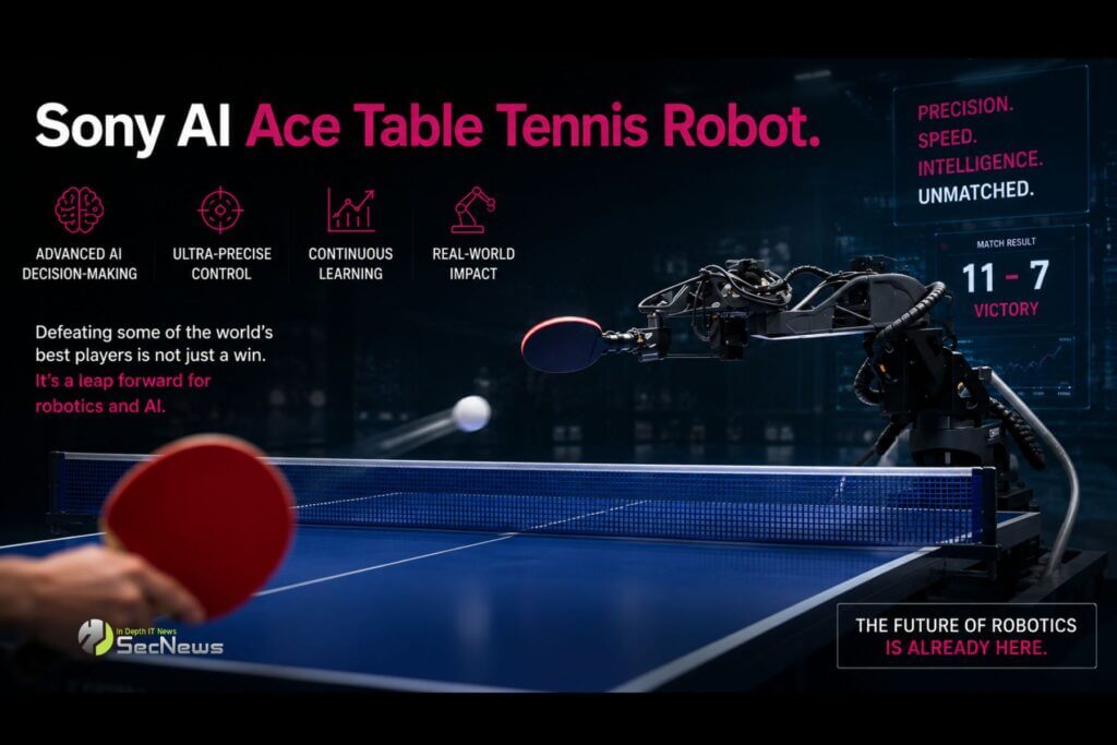  robot Ace πινγκ πονγκ