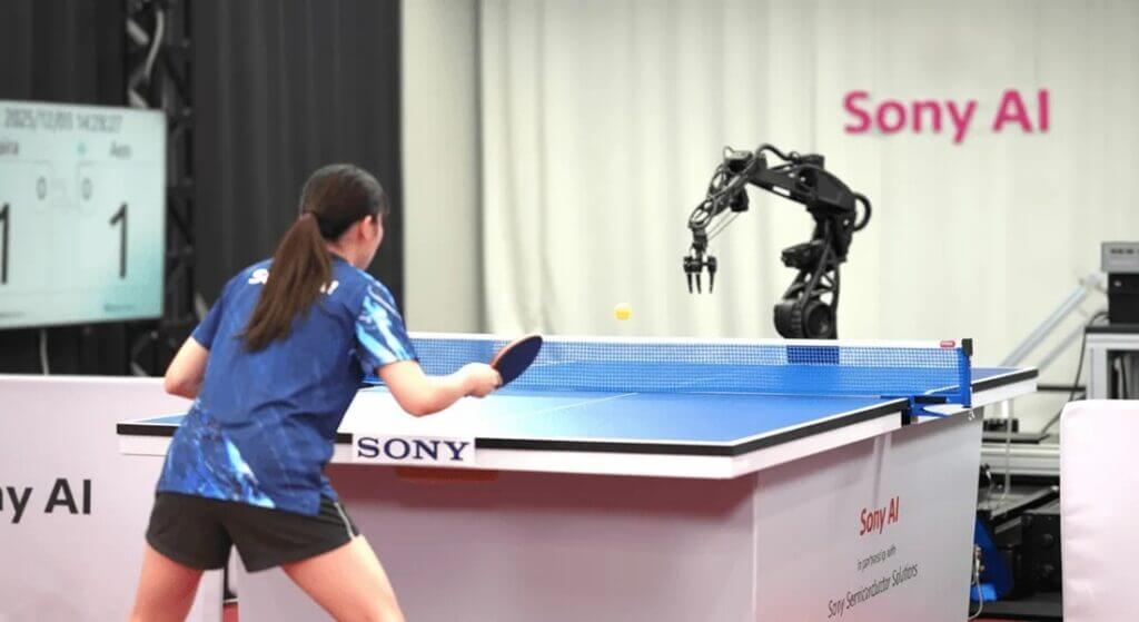Το robot Ace κέρδισε κορυφαίους παίκτες πινγκ πονγκ